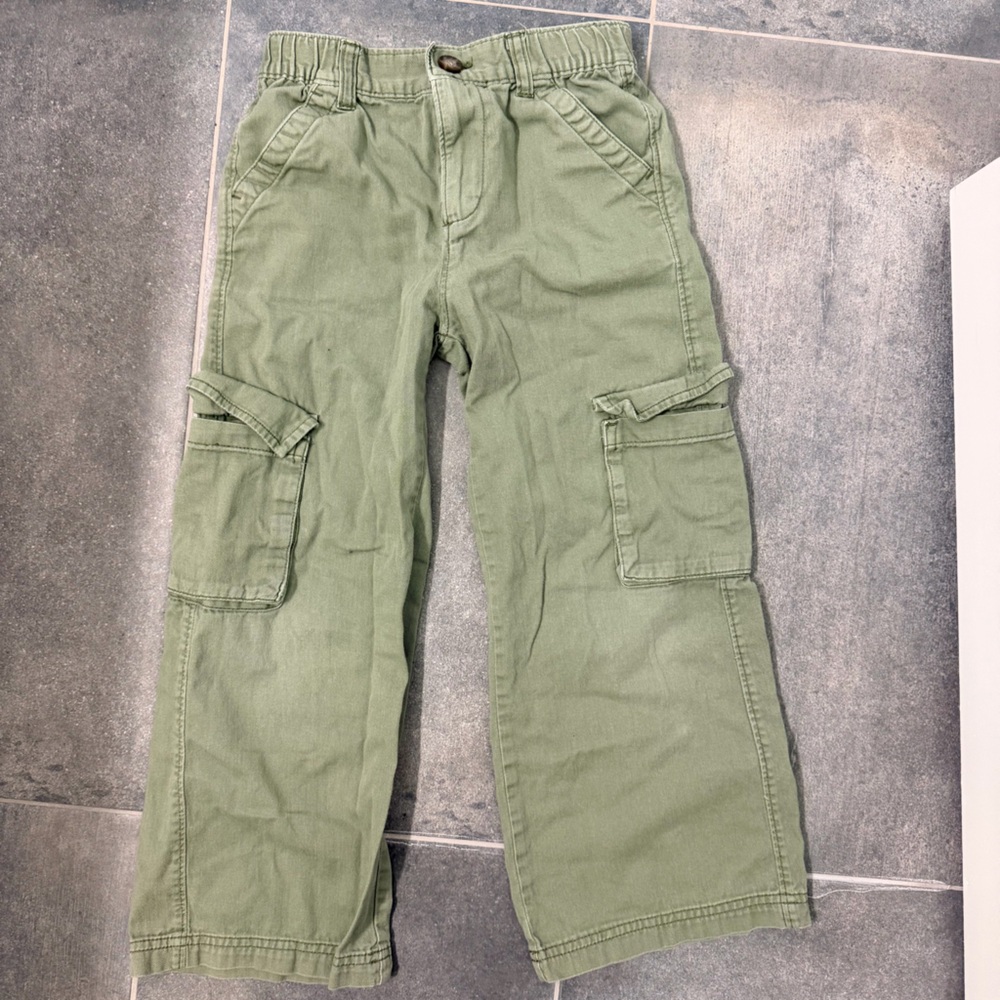 Old Navy Kids Olive Cargo Pants